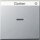 Gira 067026 Wippe Kontrollfunktion + Beschriftungsfeld System 55 Farbe Alu