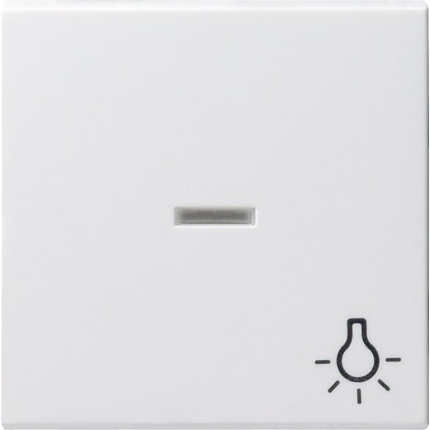 Gira 067427 Wippe Kontrollfunktion + Symbol Licht System 55 Reinweiß matt