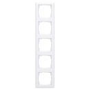 Gira 021504 Abdeckrahmen 5-fach Standard 55...