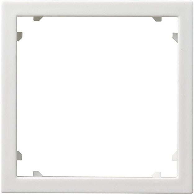 Gira 028327 Adapterrahmen quadr. 45 x 45 mm System 55 Reinweiß matt