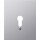 Gira 009830 MetallAbdeckung o.Symbole WG AP Aluminium