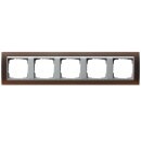 Gira 021559 Abdeckrahmen 5-fach Zwischenrahmen Farbe Alu...