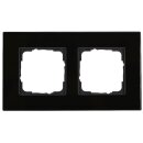 Gira 021205 Abdeckrahmen 2-fach Gira Esprit G Schwarz