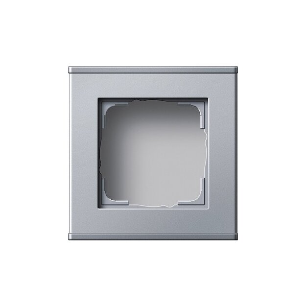 Gira 136126 Profil 1-fach senkrecht + waagerecht Profil 55 Aluminium