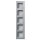 Gira 136426 Profil 5-fach senkrecht + waagerecht Profil 55 Aluminium