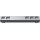 Gira 119526 Profil 5-fach 600 mm Befestigungswinkel Profil 55 Aluminium