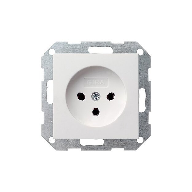 Gira 047903 HNA-Steckdose 10 A System 55 Reinweiß