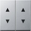 Gira 115026 Wippe 2-fach Pfeilsymbole System 55 Farbe Alu