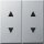Gira 115026 Wippe 2-fach Pfeilsymbole System 55 Farbe Alu