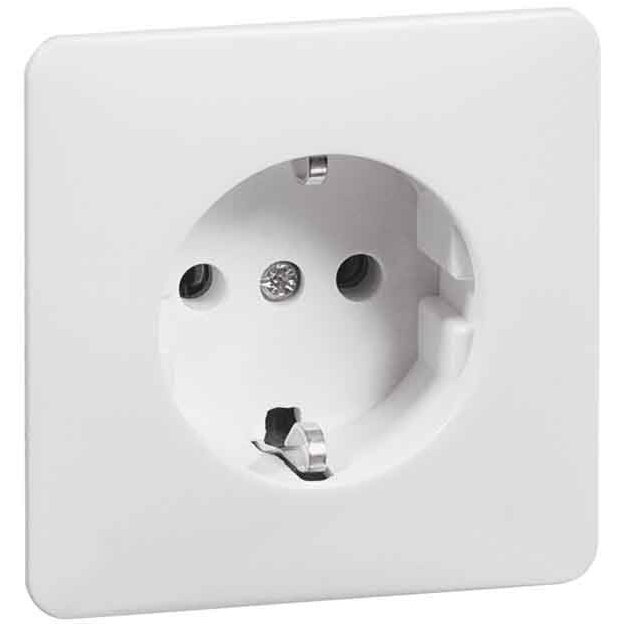 Peha 00794611 Standard Steckdose SCHUKO Reinweiß Beschriftungsfeld