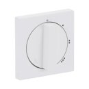 Busch-Jaeger 2542 DR/01-84 Zentralscheibe mit Drehgriff, mit Aufdruck (Thermoplast) Studioweiß carat® 2CKA001710A3646