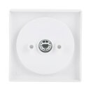 Busch-Jaeger 2542 DR/01-84 Zentralscheibe mit Drehgriff, mit Aufdruck (Thermoplast) Studioweiß carat® 2CKA001710A3646