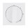 Busch-Jaeger 2542 DR/01-84 Zentralscheibe mit Drehgriff, mit Aufdruck (Thermoplast) Studioweiß carat® 2CKA001710A3646