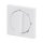 Busch-Jaeger 2542 DR/01-84 Zentralscheibe mit Drehgriff, mit Aufdruck (Thermoplast) Studioweiß carat® 2CKA001710A3646