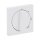 Busch-Jaeger 2542 DR/01-84 Zentralscheibe mit Drehgriff, mit Aufdruck (Thermoplast) Studioweiß carat® 2CKA001710A3646