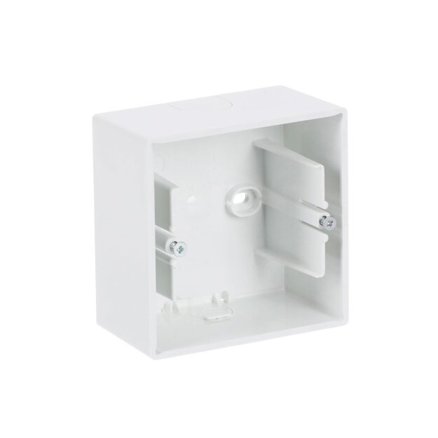 Busch-Jaeger 1701-84 Aufputz-Gehäuse 1-fach Gehäuse (Thermoplast) Studioweiß future® linear 2CKA001799A0897