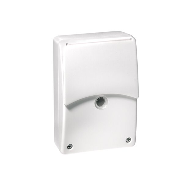 ESYLUX RK39500010040 Aufputz-Dämmerungsschalter mit integrierter Tages-Zeitschaltuhr CDS-A/T Weiß