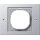 Gira 021165 Abdeckrahmen 1-fach Gira TX_44 (WG UP) Farbe Alu