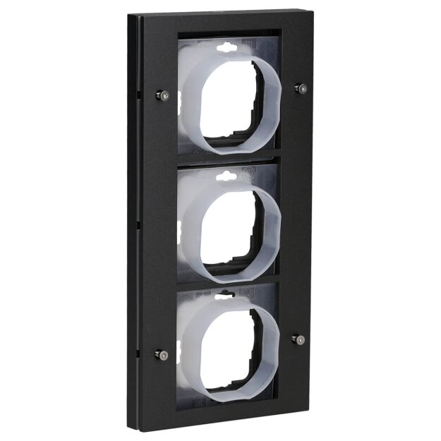 Gira 021367 Abdeckrahmen 3-fach Gira TX_44 (WG UP) Anthrazit