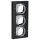 Gira 021367 Abdeckrahmen 3-fach Gira TX_44 (WG UP) Anthrazit