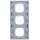 Gira 021365 Abdeckrahmen 3-fach Gira TX_44 (WG UP) Farbe Alu