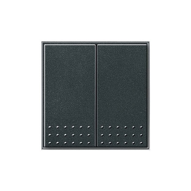 Gira 012567 Tastschalter Serien Gira TX_44 (WG UP) Anthrazit