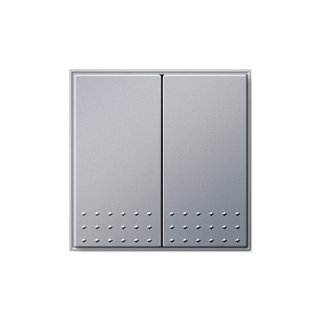 Gira 012565 Tastschalter Serien Gira TX_44 (WG UP) Farbe Alu