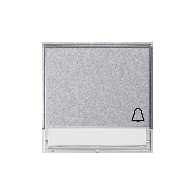 Gira 067365 Wippe Symbol Klingel + Beschriftungsfeld Gira TX_44 (WG UP) Farbe Alu
