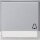 Gira 067365 Wippe Symbol Klingel + Beschriftungsfeld Gira TX_44 (WG UP) Farbe Alu