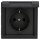 Gira 045467 Schuko Klappdeckel Gira TX_44 (WG UP) Anthrazit