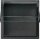 Gira 040967 Adapterrahmen Klappdeckel transparent Gira TX_44 (WG UP) Anthrazit