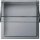 Gira 040965 Adapterrahmen Klappdeckel transparent Gira TX_44 (WG UP) Farbe Alu