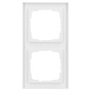 Gira 021229 Abdeckrahmen 2-fach Gira E2 Reinweiß