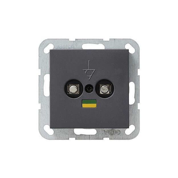 Gira 040528 Potenzialausgleich-Dose 2-fach System 55 Anthrazit