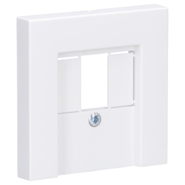 Gira 027627 Abdeckung TAE USB System 55 Reinweiß matt