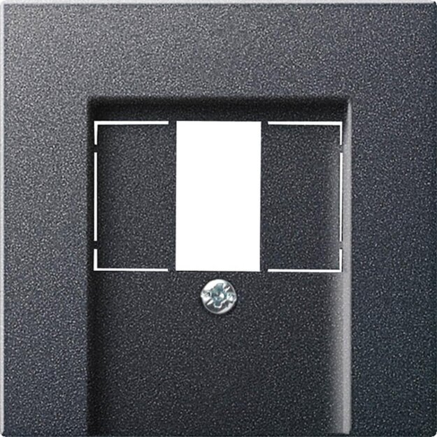 Gira 027628 Abdeckung TAE USB System 55 Anthrazit