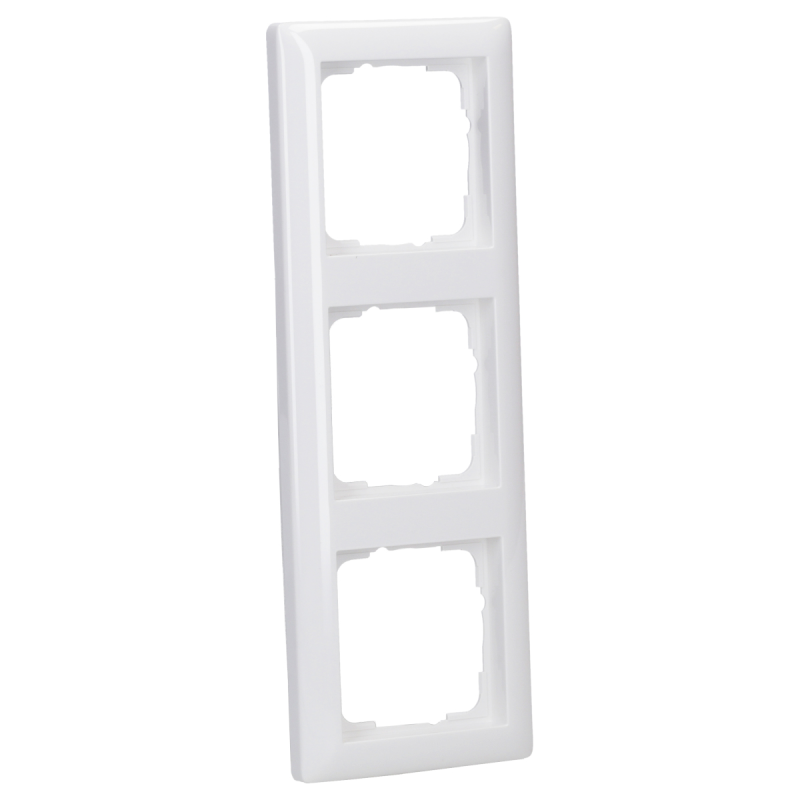 Steckdose Unterputz VIKO 3-fach Steckdosen-Set Mit Rahmen Reinweiß Karre Steckdosen Abdeckung