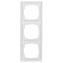 Gira 021303 Abdeckrahmen 3-fach Standard 55 Reinweiß