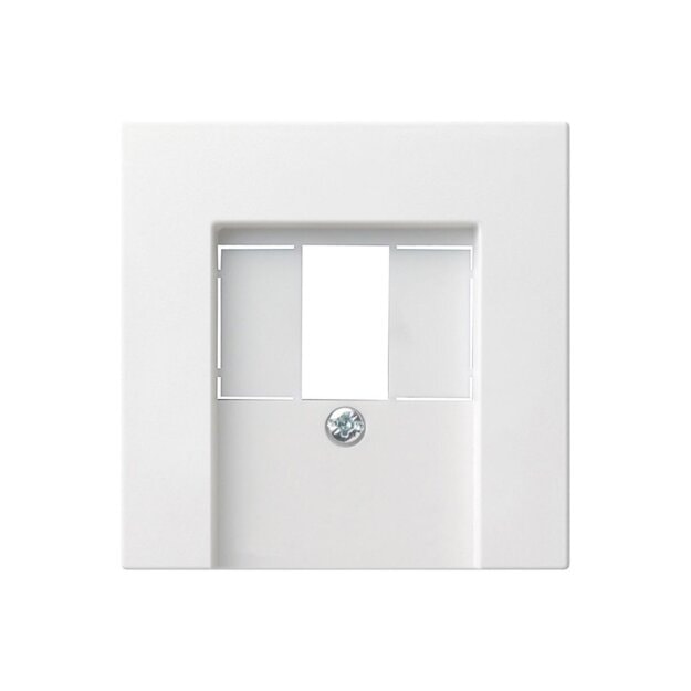 Gira 027603 Abdeckung TAE USB System 55 Reinweiß