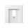 Gira 027603 Abdeckung TAE USB System 55 Reinweiß