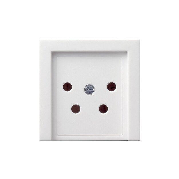 Gira 027903 Abdeckung KPN-Anschlussdose 4-p System 55 Reinweiß