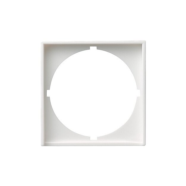 Gira 028103 Adapterrahmen rund 50 x 50 mm System 55 Reinweiß