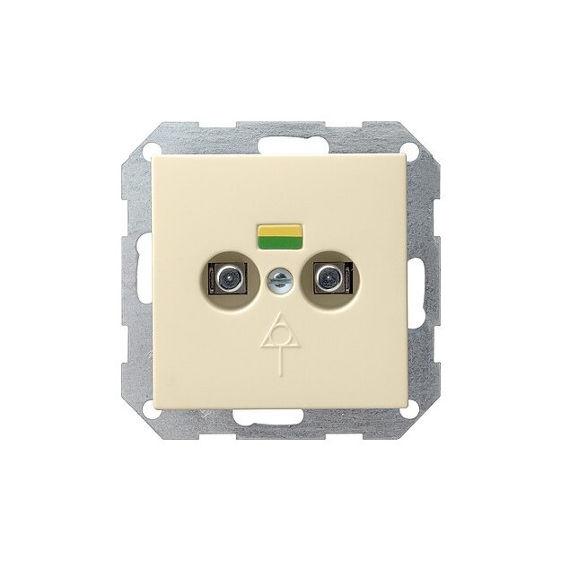 Gira 040501 Potenzialausgleich-Dose 2-fach System 55 Cremeweiß