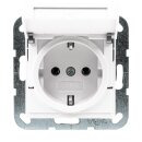 Gira 045403 Schuko Klappdeckel System 55 Reinweiß