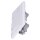 Gira 115803 Schuko Klappdeckel + Set IP44 + Rahmen 2-fach Standard 55 Reinweiß
