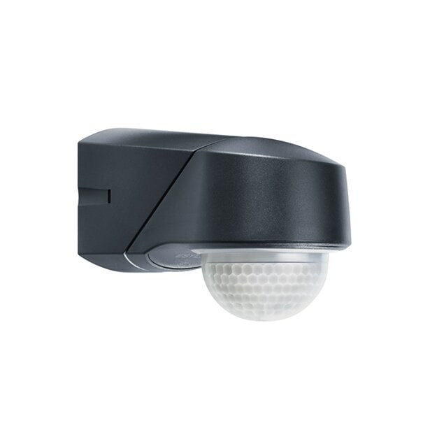 ESYLUX EM10015212 Bewegungsmelder 130° mit Unterkriechschutz 360° fernbedienbar RC 130i Schwarz