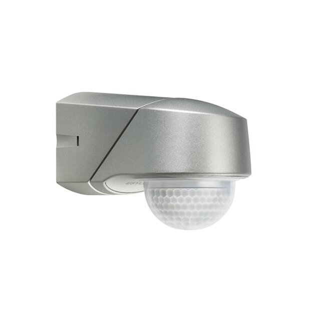ESYLUX EM10015618 Bewegungsmelder 230° mit Unterkriechschutz 360° optik fernbedienbar RC 230i -Optik Silber