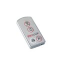 ESYLUX EM10016011 Fernbedienung für Mini-Melder Bewegungsmelder MD-W-/RC-Serie Automatikleuchte AL S 230i Automatikstrahler AF-Serie Dämmerungsschalter CDSi REMOTE CONTROL USER Silber