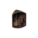 ESYLUX EM10016127 Ecksockel für Bewegungsmelder der RC-Serie RC EDGE MOUNTING BN Braun