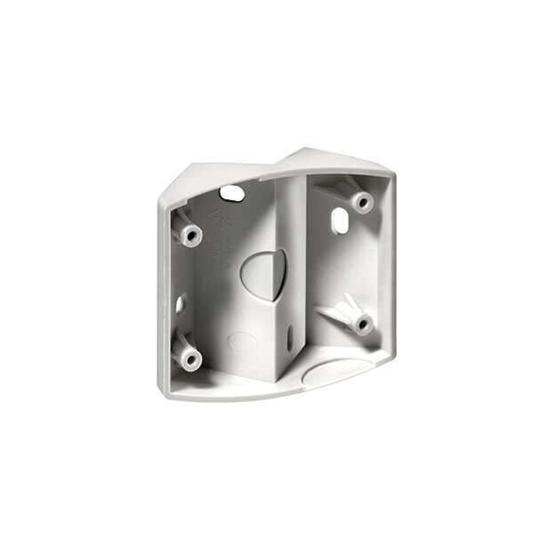 ESYLUX EM10025518 Ecksockel für Bewegungsmelder der MD-Serie MD EDGE MOUNTING WH Weiß
